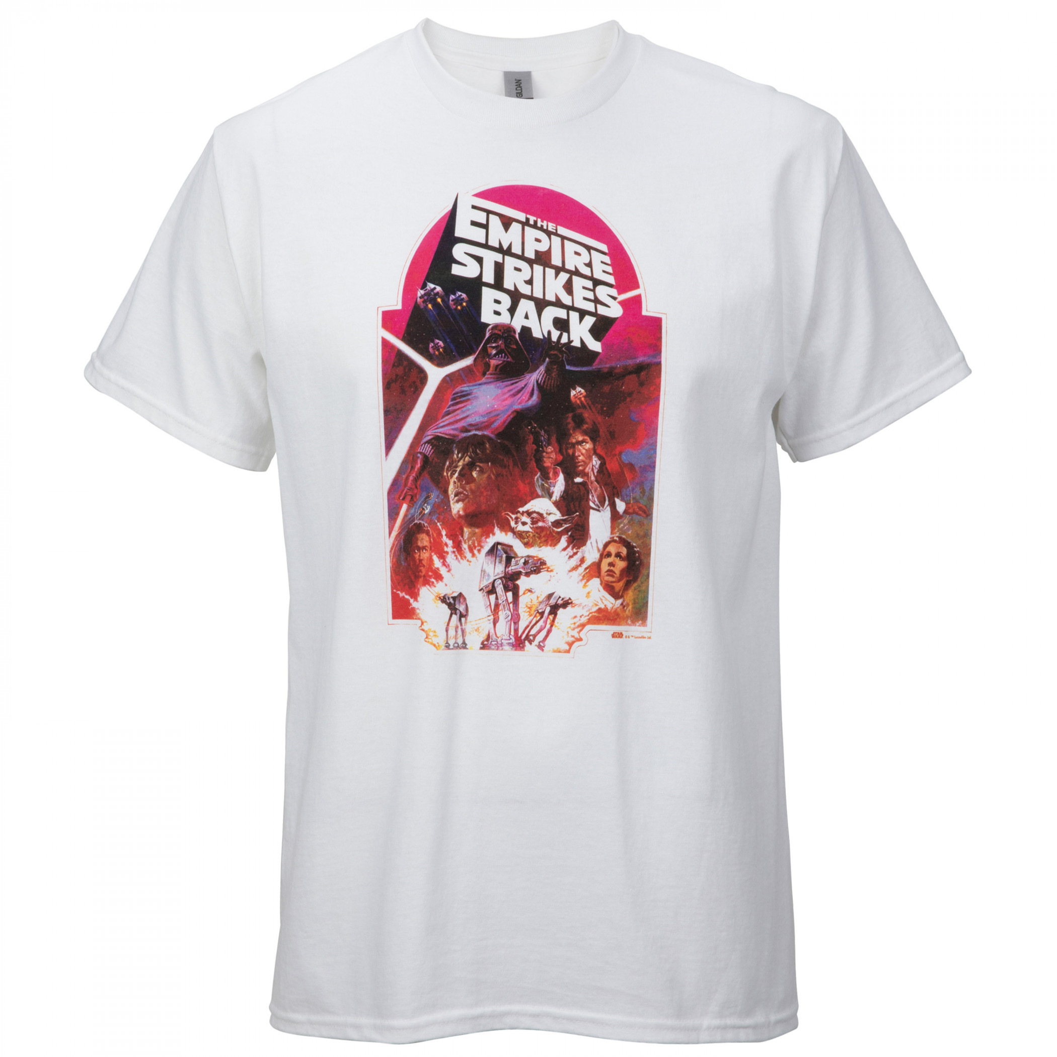 Star Wars The Empire Strikes Back Tom Jung One Sheet Poster T-Shirt